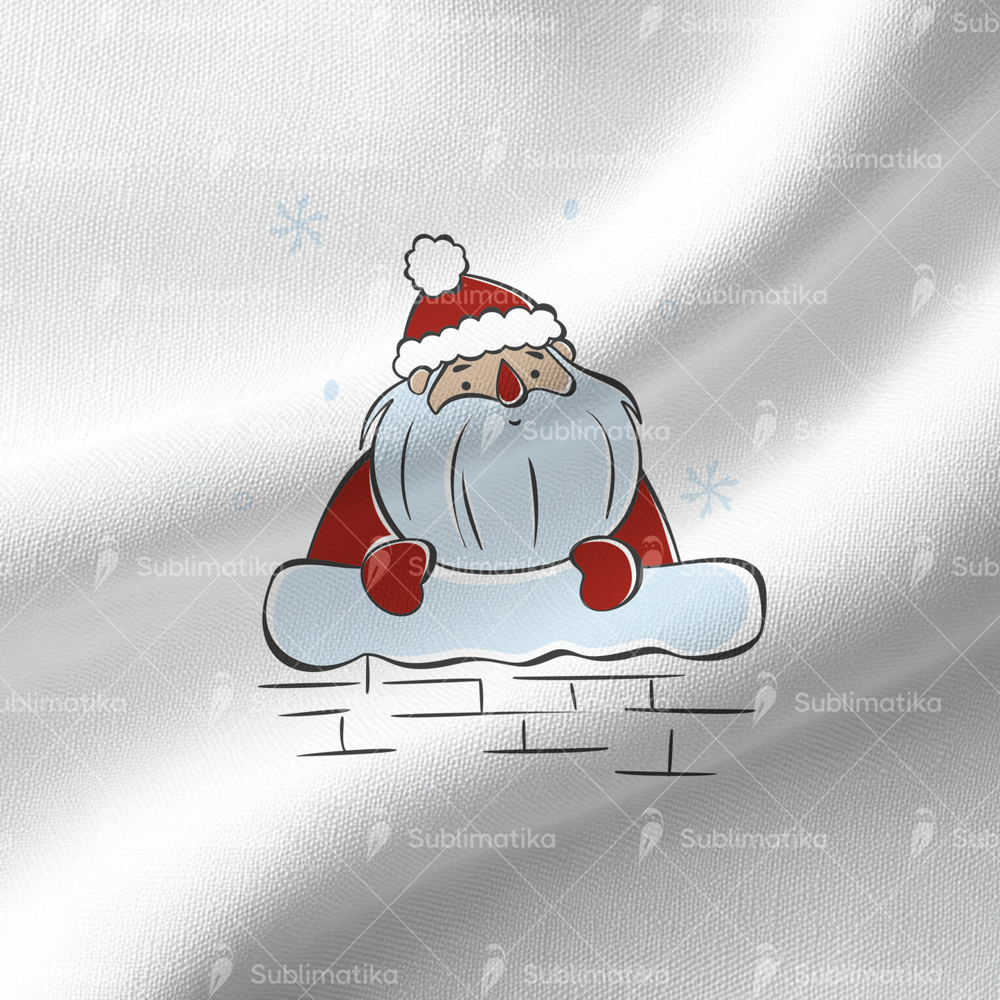 Santa in the Chimney