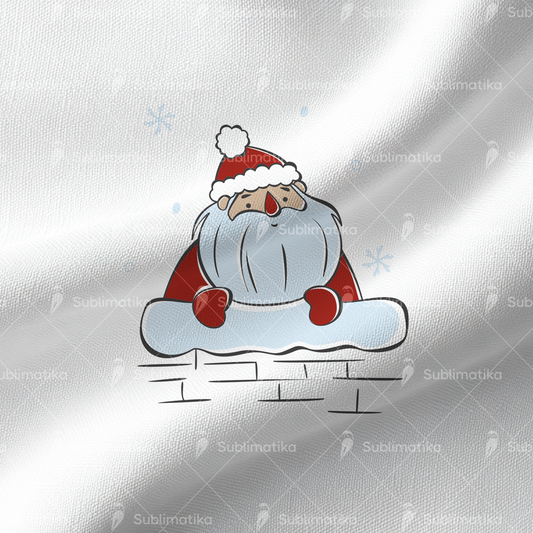 Santa in the Chimney