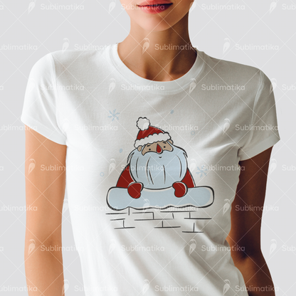 Santa in the Chimney