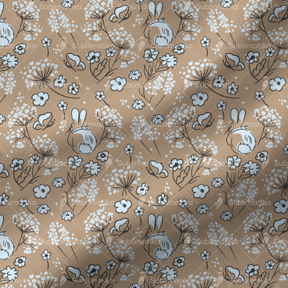 Snowy Garden Rabbit_Pattern