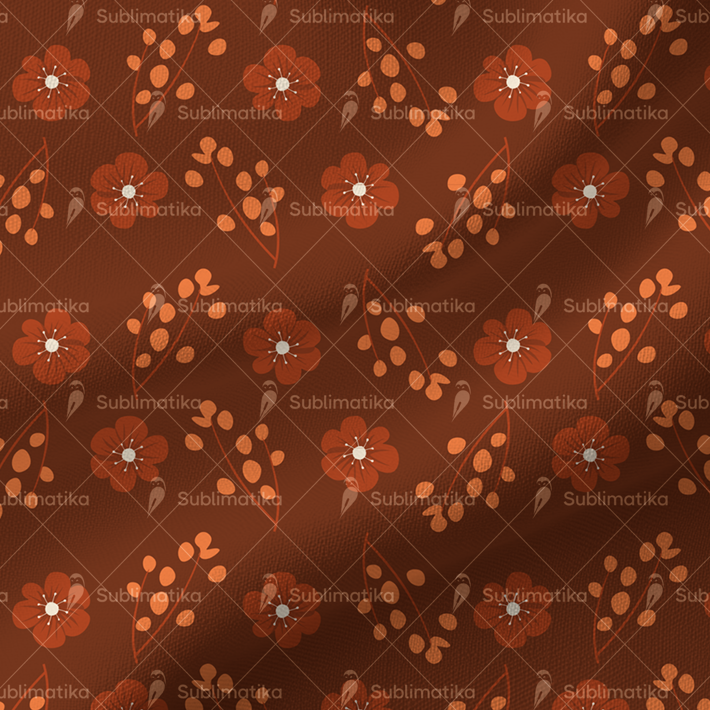 Soft Mocha Bloom_Pattern