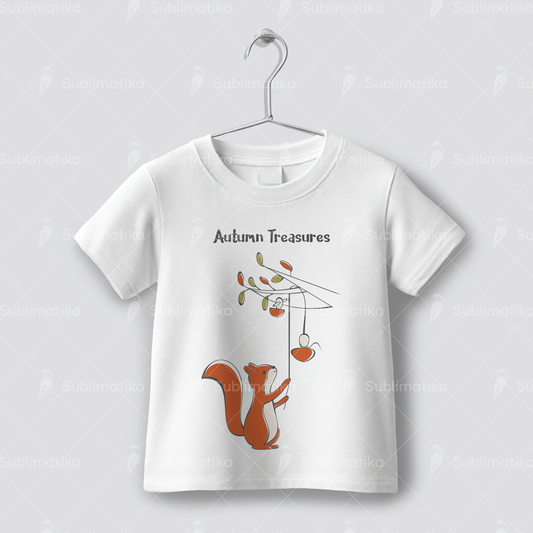 Squirrel Drying Mushrooms