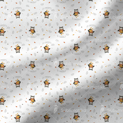 Whimsical Owl Rainy Day_Pattern