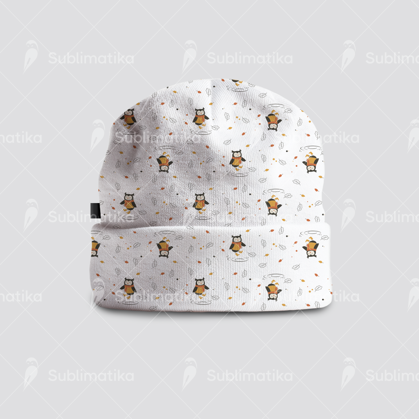 Whimsical Owl Rainy Day_Pattern