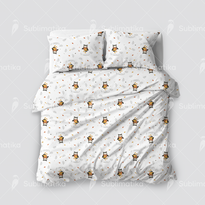 Whimsical Owl Rainy Day_Pattern