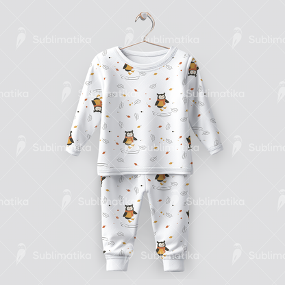 Whimsical Owl Rainy Day_Pattern