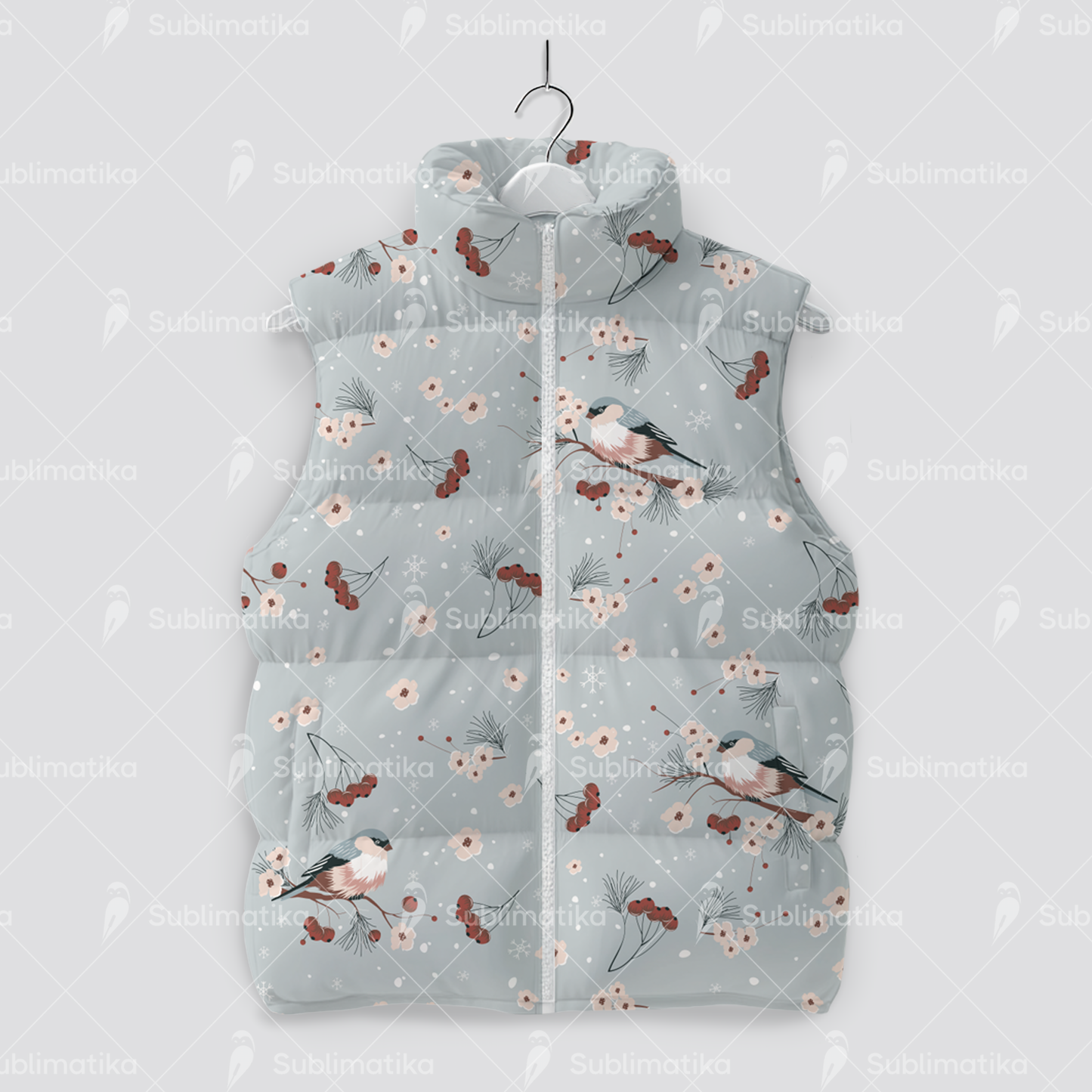 Winter Bullfinches _Pattern