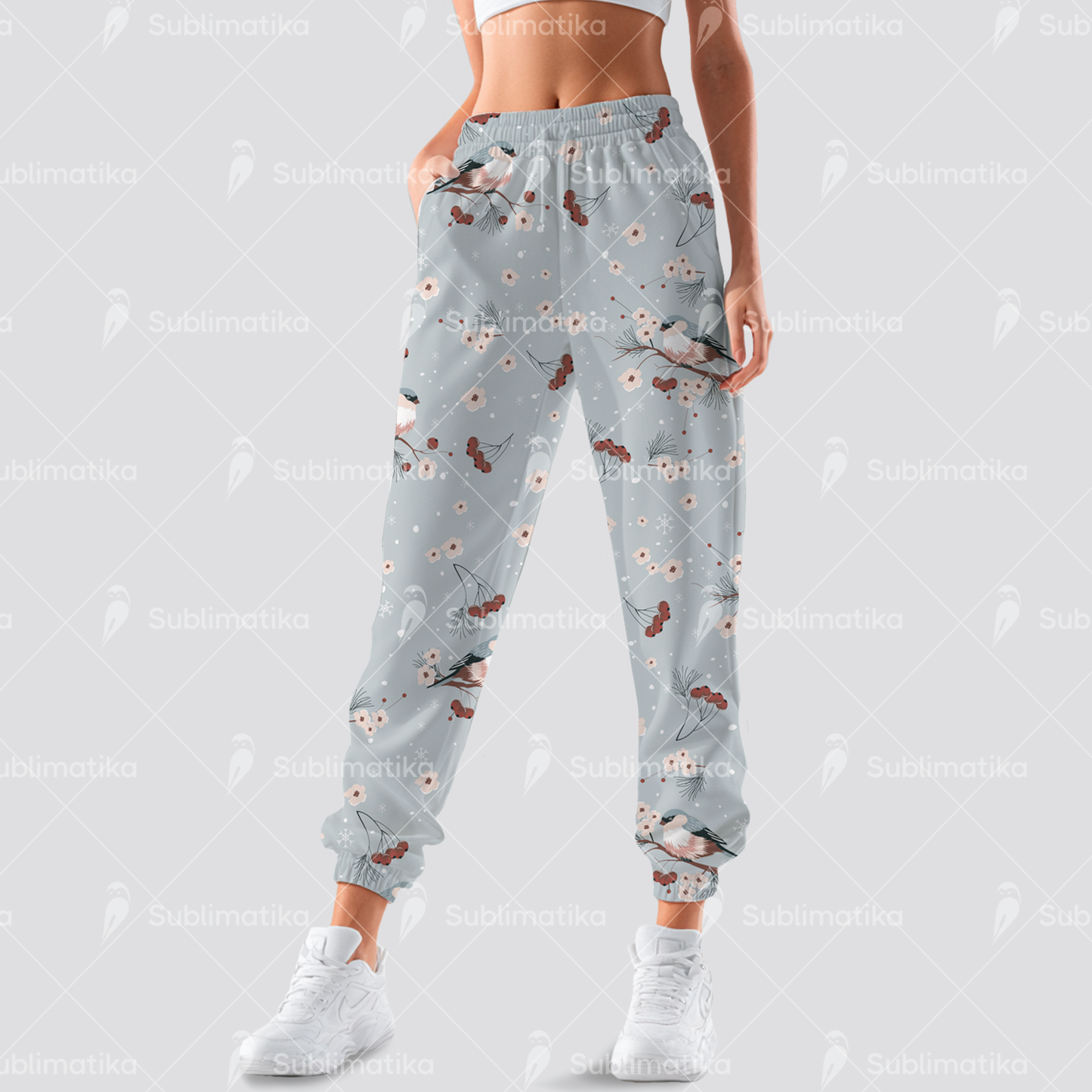 Winter Bullfinches _Pattern