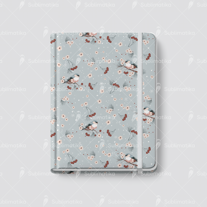 Winter Bullfinches _Pattern