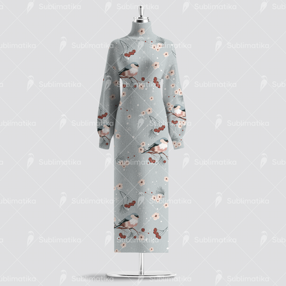 Winter Bullfinches _Pattern