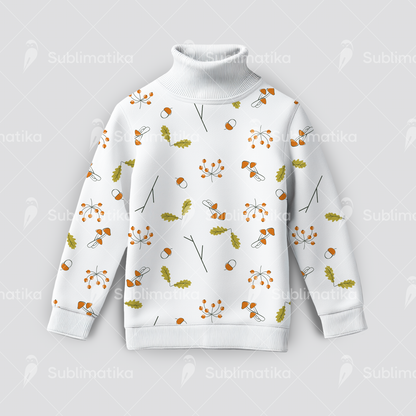 Woodland Gems with Acorns and Mushrooms_Pattern