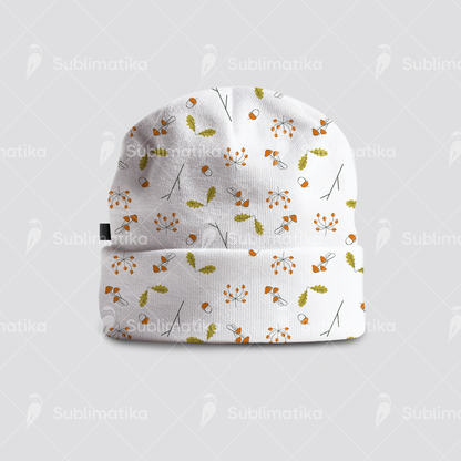 Woodland Gems with Acorns and Mushrooms_Pattern