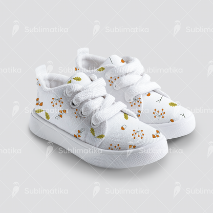 Woodland Gems with Acorns and Mushrooms_Pattern