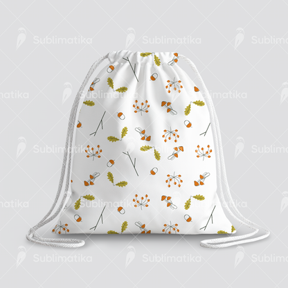 Woodland Gems with Acorns and Mushrooms_Pattern